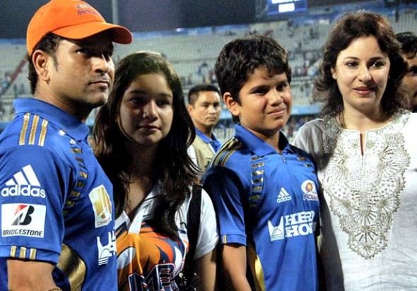 Sachin Tendulkar's pic with Family