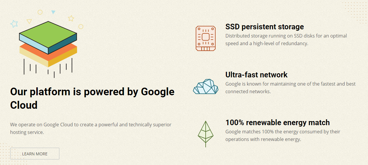 SiteGround - Powered by Google Cloud