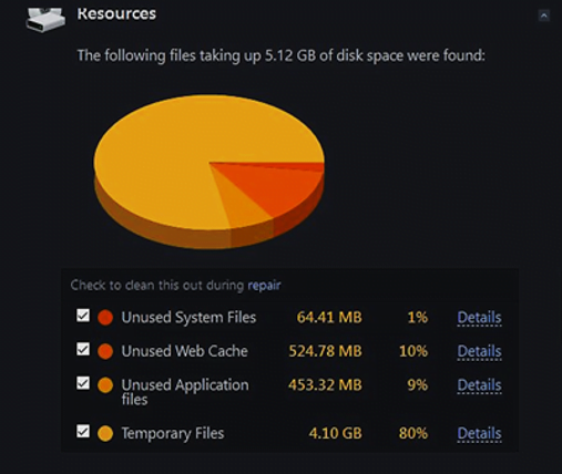 Free Up Disk Space From Junk