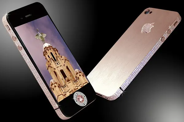 Stuart Hughes iPhone 4 Diamond Rose edition