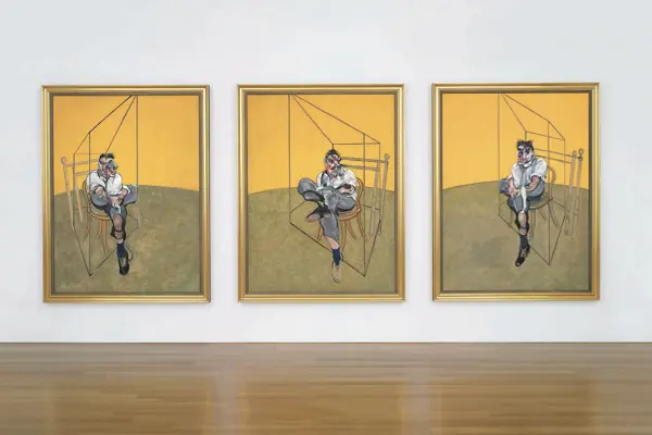 Three Studies of Lucian Freud