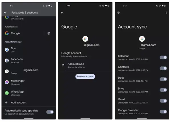 Google Sync Contacts