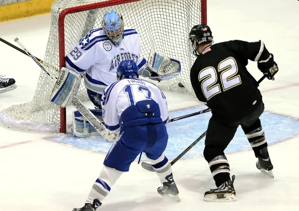 Hockey players are warriors