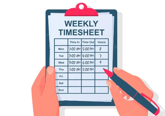 Write A Monthly Timesheet