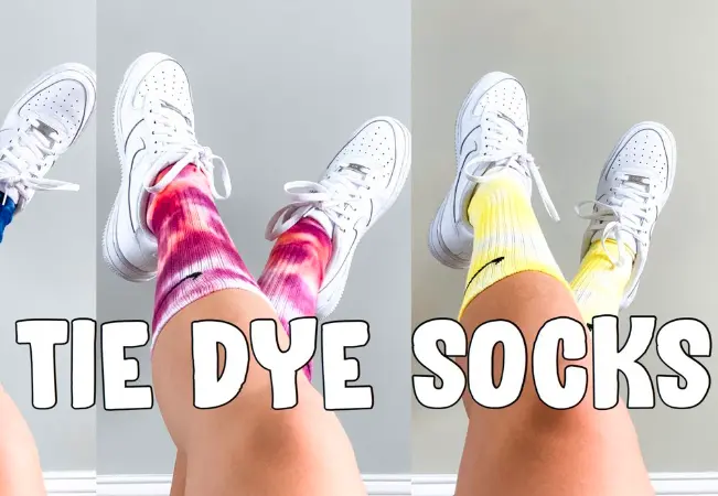 Make Your Own Tie-Dyed Socks