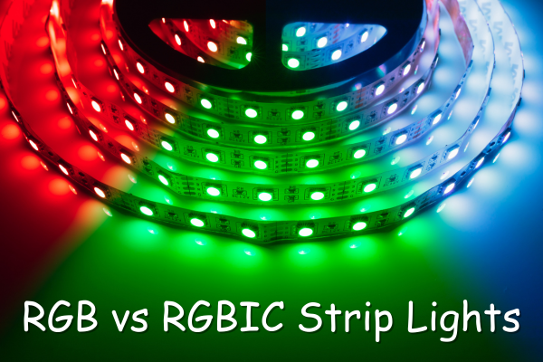 RGB vs RGBIC Strip Lights