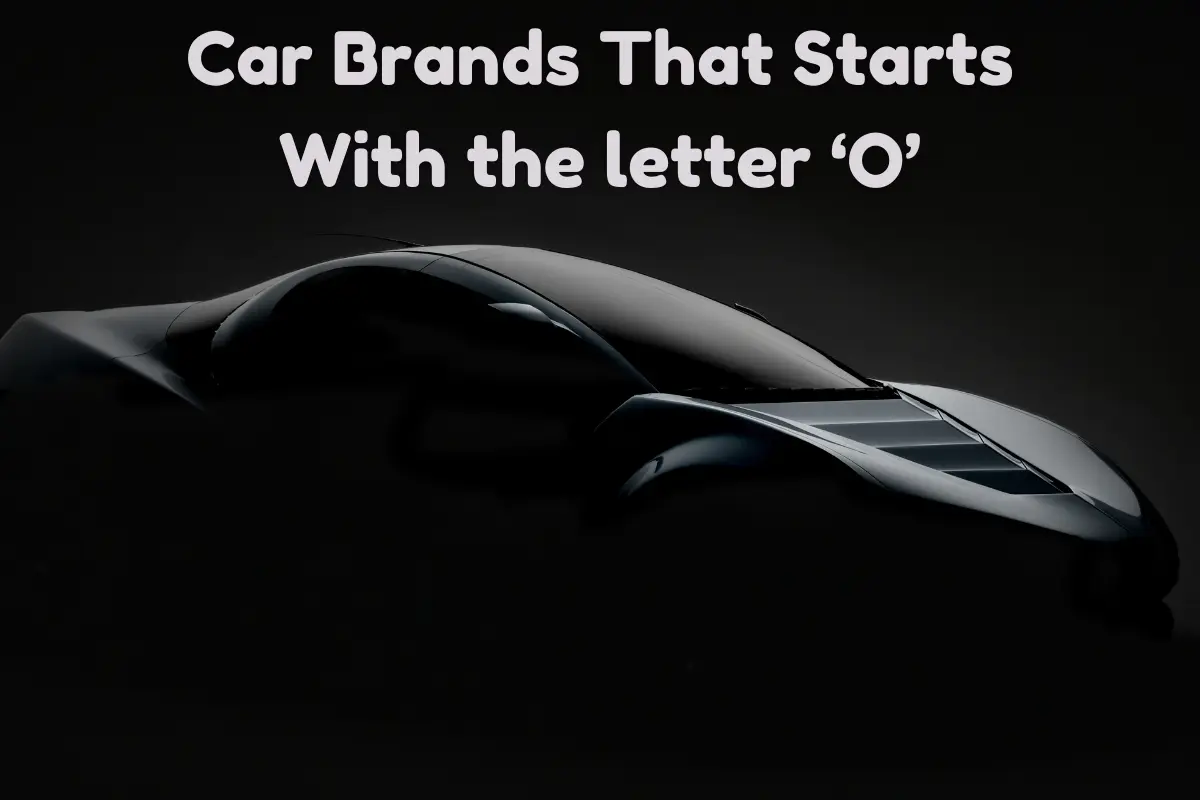 Car Brands That Start With O