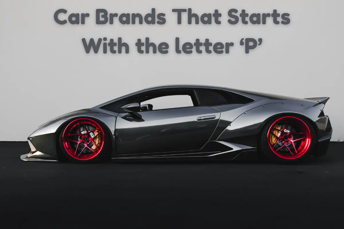 Car Brands That Start With P