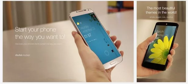 Android Lock Screen Apps (Android App Lock) 4 Dodol locker
