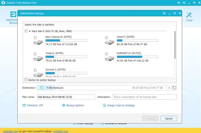 Disk/Partition Backup Software