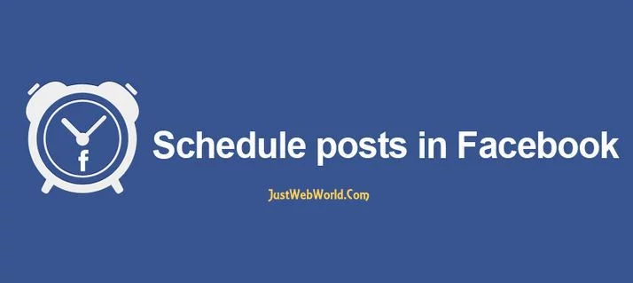 schedule aposts on facebook