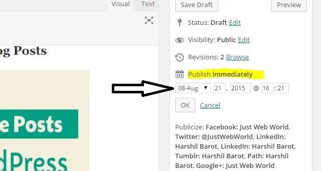 How to Schedule Blog Posts on WordPress 3 Schedule Posts on WordPress