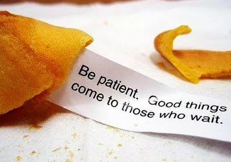 Learn To Be Patient and Disciplined 