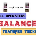 All Mobile Phone Network Balance Transfer Trick