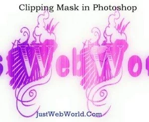 How to Create Photo filled Text in Photoshop using Clipping Mask