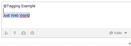 Use Tagging Features Use-@-Features