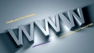 Create your Own Website Without Requiring Technical Skills