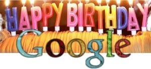 Happy Birthday Google