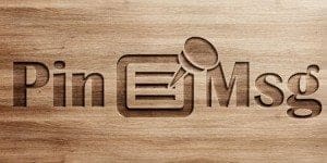 Pinmsg