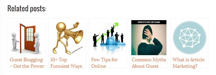 Use Related Post Widget Related-Post-Widget