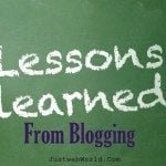 5 Lessons I Learnt from Blogging