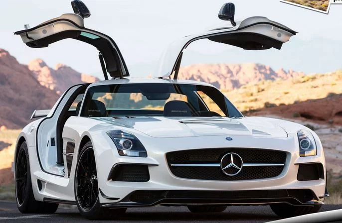 Mercedes Benz SLS AMG Black Series Luxury Cars