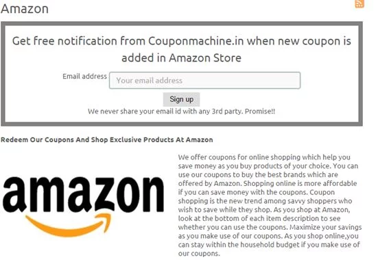 buying experience Couponmachine