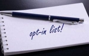Building Your E-Mail List