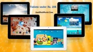 4 Fantastic Tablets under Rs. 20K In India