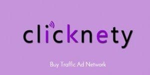 Buy Traffic Ad Network - Clicknety