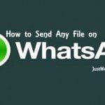 How to Send Any File on Whatsapp Zip, PDF, Doc, PSD from iPhone or Android