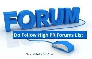 100+ High PR Dofollow Best Forum Posting Sites List