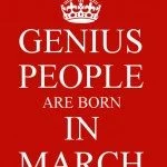 People born in march