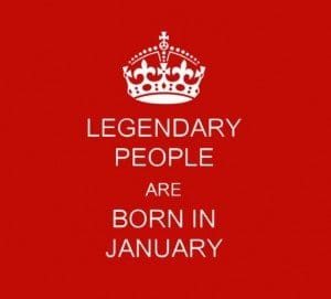 People Born In January