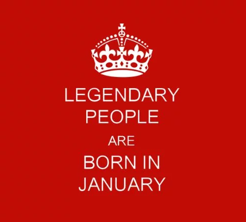 People Born In January