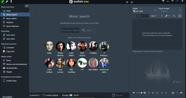 Audials One: Downloading Music & Videos Made Easier 4 Music Search