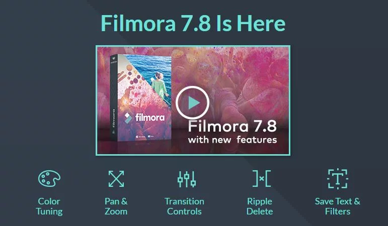 Filmora 7.8
