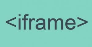 HTML iframe tag