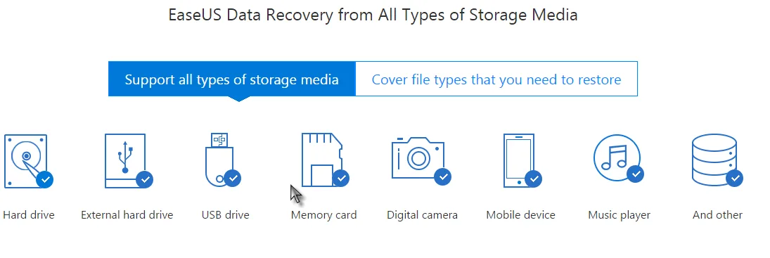 Supports all file types