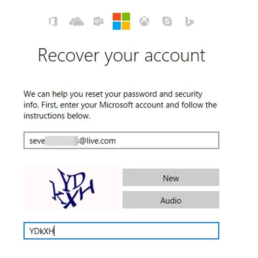 Recover Your Windows 10 Account