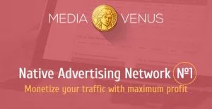 MediaVenus: Best Native Advertising Network for Publishers