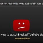 How to Watch Blocked YouTube Videos