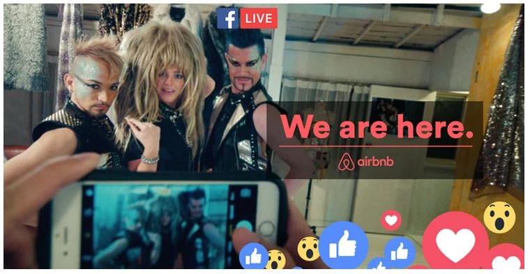 Airbnb Social media marketing campaign facebook