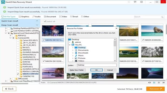 EaseUS Data Recovery