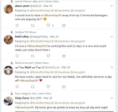 Red Letter Days began trending fast