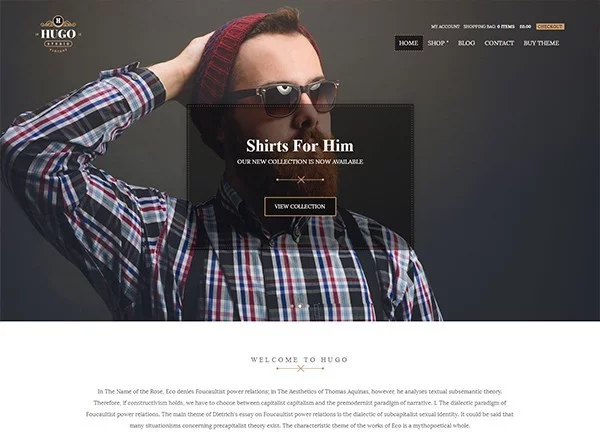 Hugo - WooCommerce Theme For WordPress 