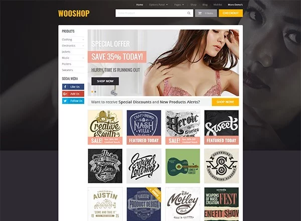 WooShop - Premium WooCommerce WordPress Theme