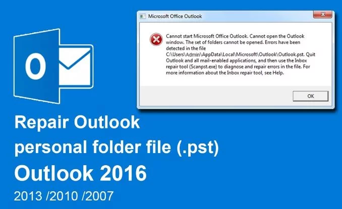 Resolve Outlook PST Repair Issues