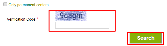 Enter the captcha and search for it