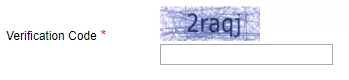 Verification code